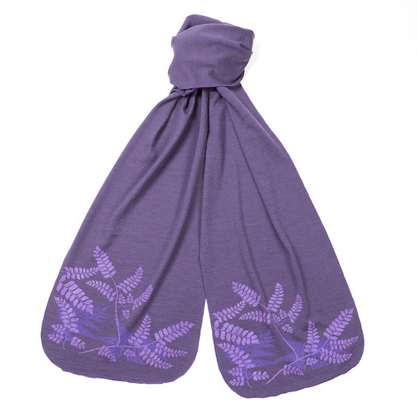 NZ Fern Design Scarf
