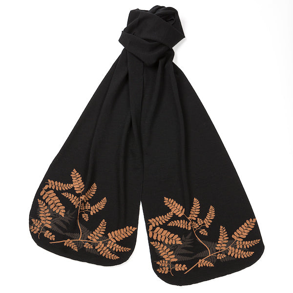 NZ Fern Design Scarf